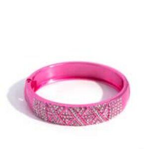 Paparazzi “Refulgent Rebel ” Pink Bracelet